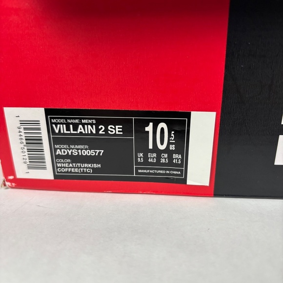 DC Men's Villain 2 SE Slip-on Shoes in a Mid Brown with Faux Fur. Size 10.5 - Picture 13 of 13